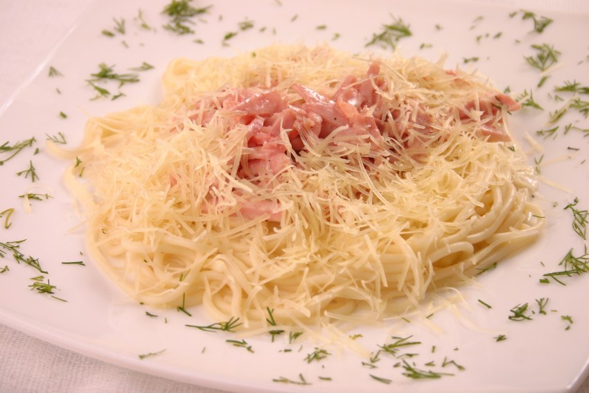 Завтрак с мясом