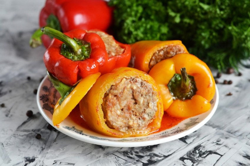 Фаршированные перцы ПП