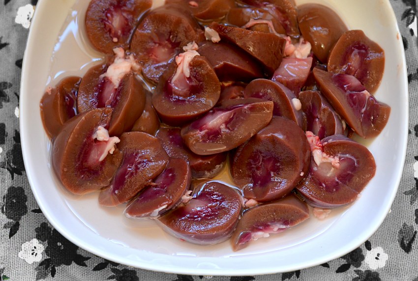 Почки жареные