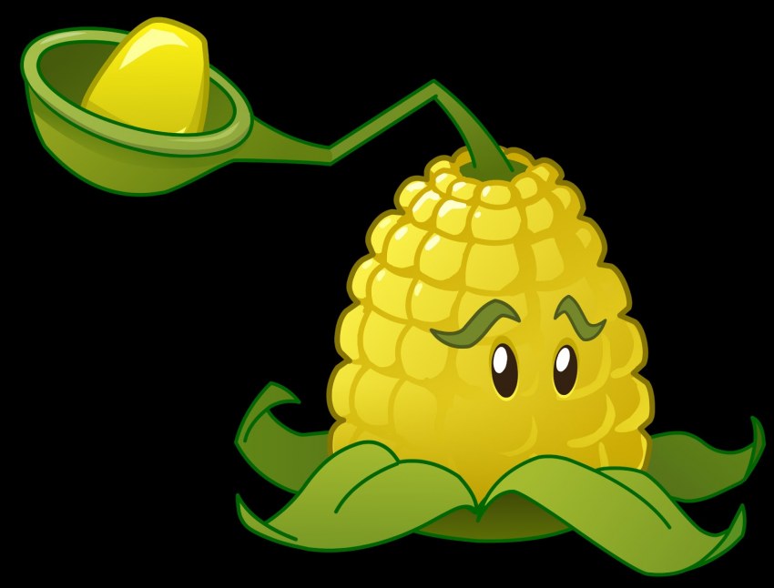 Plants vs Zombies кукуруза
