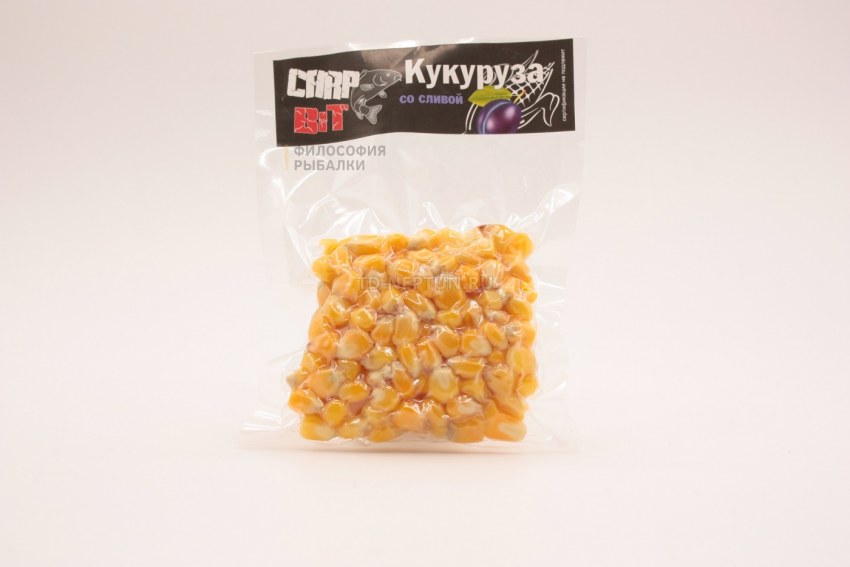 Замороженные стаканчики для рыбалки с кукурузой