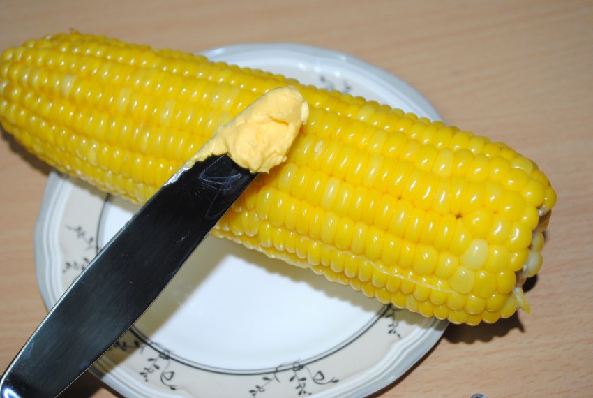 Кукуруза съеденная
