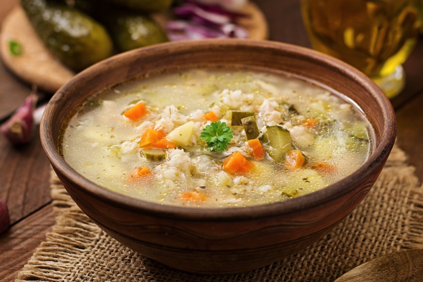 Куриный суп со звездочками