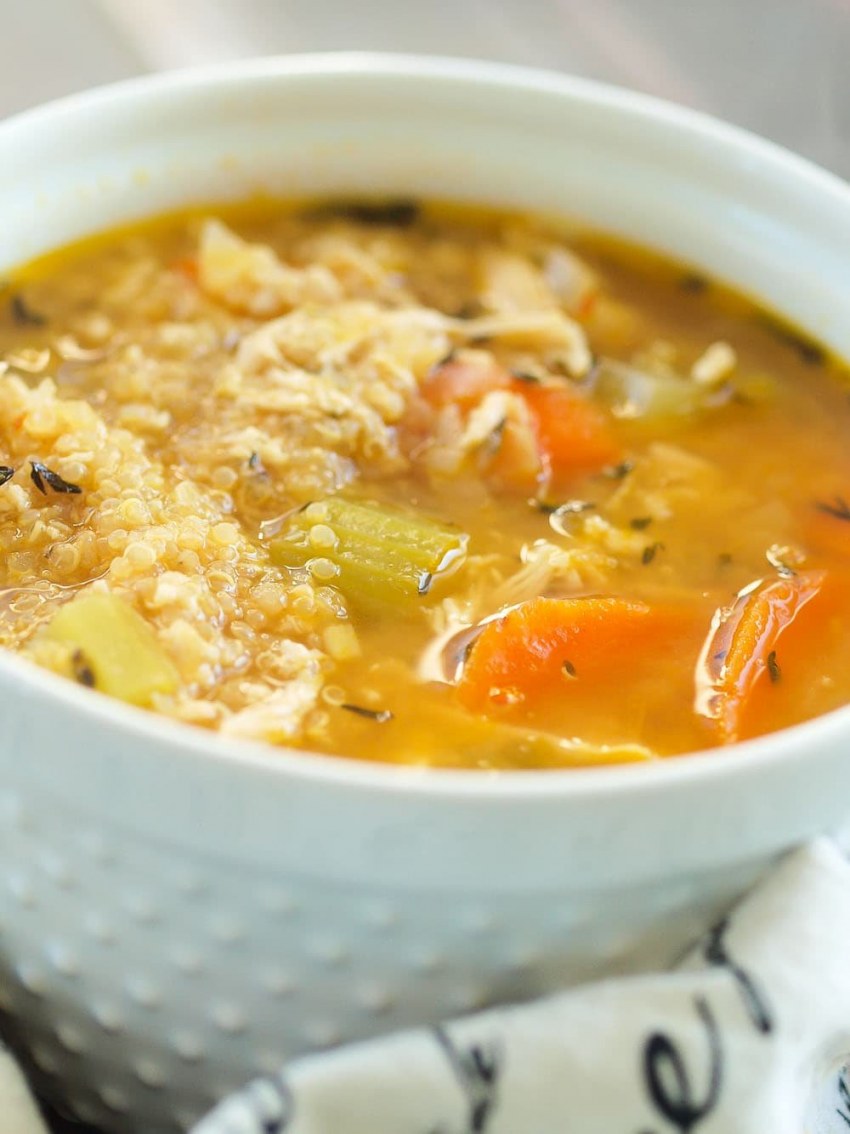 Овощной суп с рисом и капустой