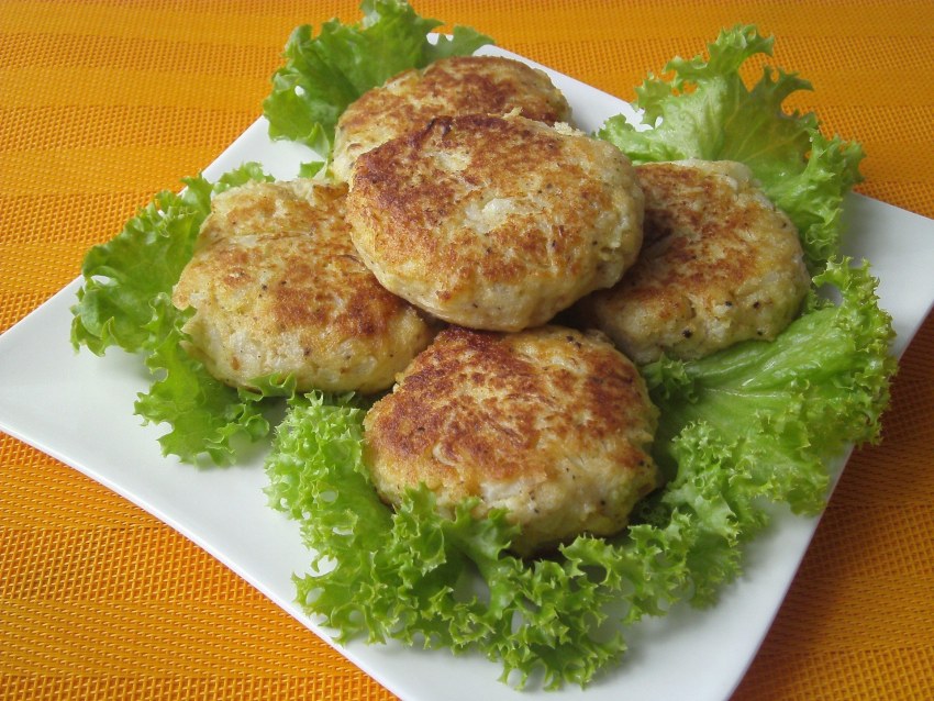 Котлеты из куриных желудков