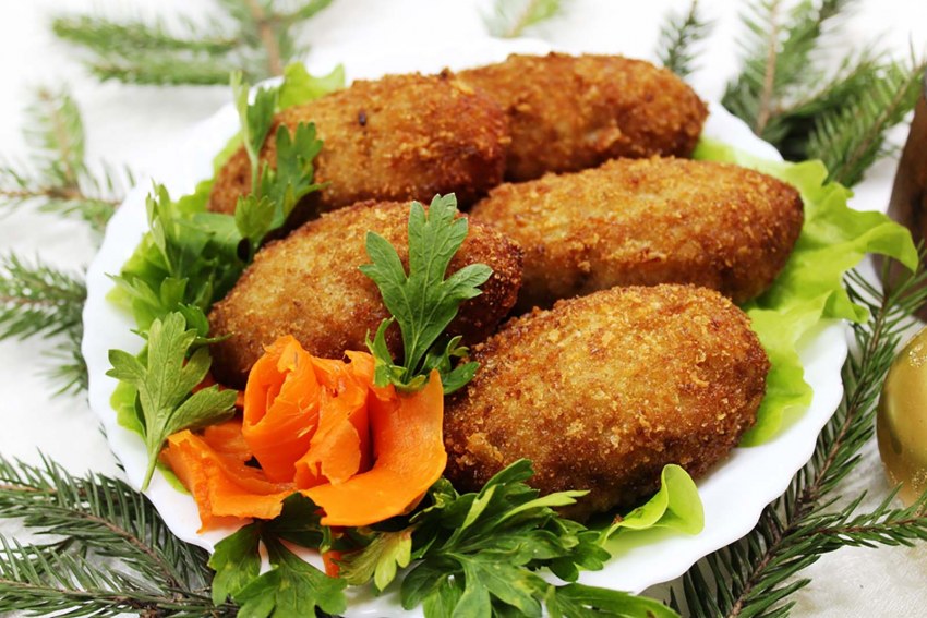 Котлета Пожарская в сухарях