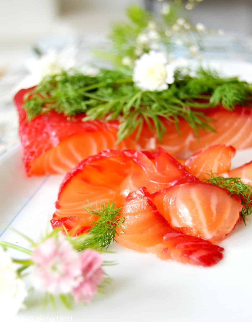 Семга Gravadlax