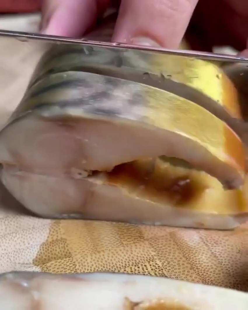 Кухня наизнанку скумбрия соленая