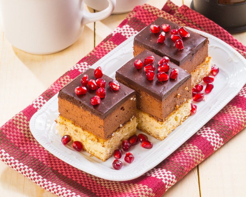 Красивые и вкусные пирожные