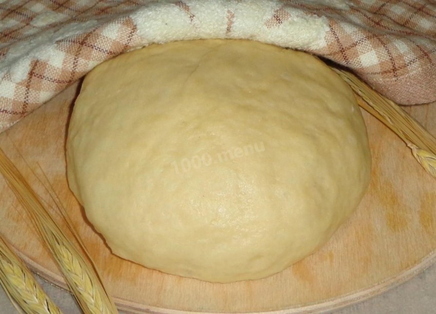 Тесто для пирога дрожжевое на молоке