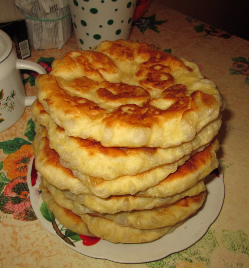 Пышные лепешки