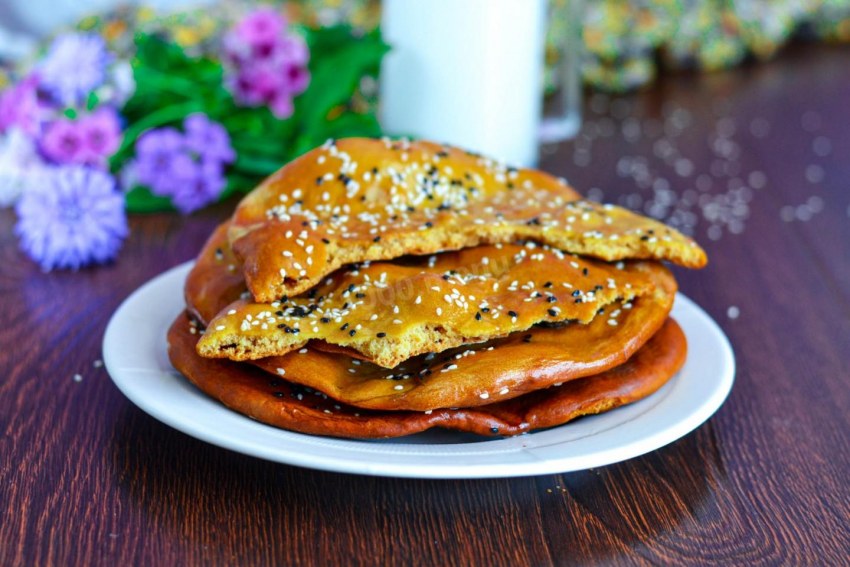 Сырные лепёшки на кефире