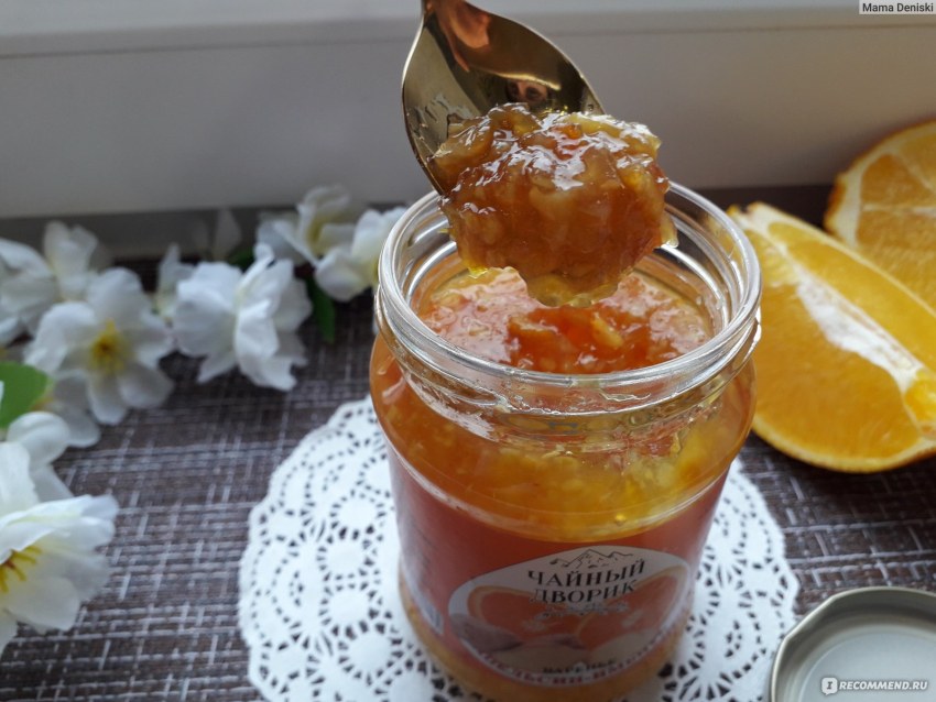 Варенье имбирь с апельсином