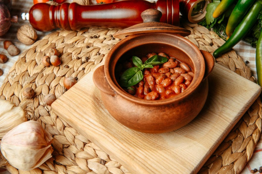 Грузинская кухня лобио