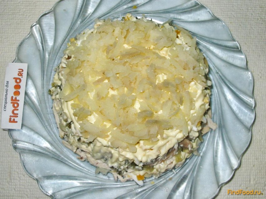 Салат Дубки