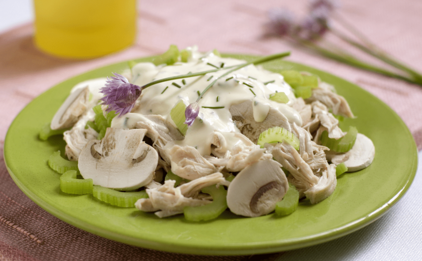 Салат из печени курицы и корейской моркови