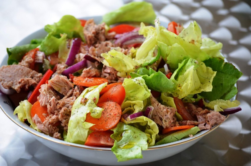 Уйгурский салат с мясом