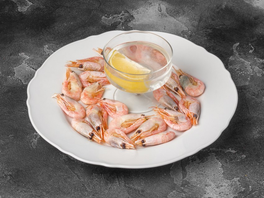 Салат морской с креветками