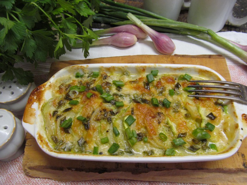 Картошка с кабачками