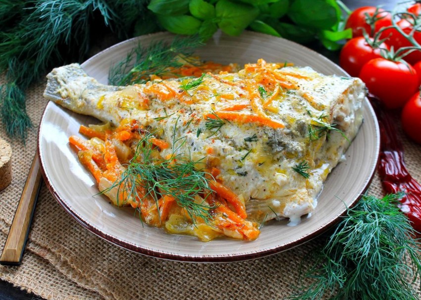 Фаршированный карась
