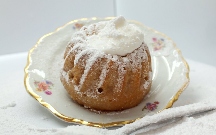 Ромовая баба каравай