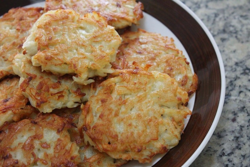 Драники картофельные с фаршем