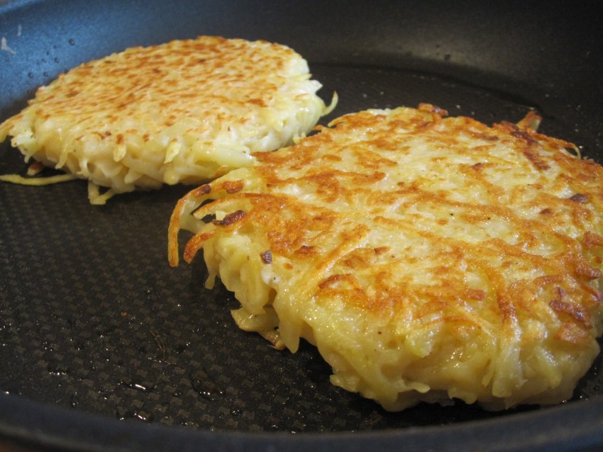 Ленивые драники с мясом