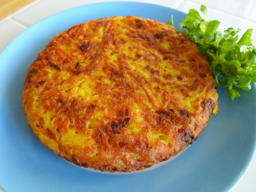 Драники с куриным филе