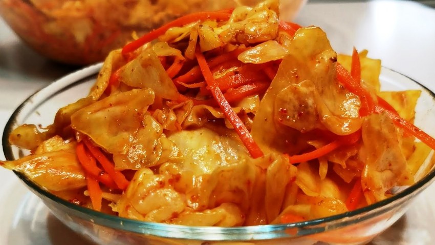 Капуста по корейски