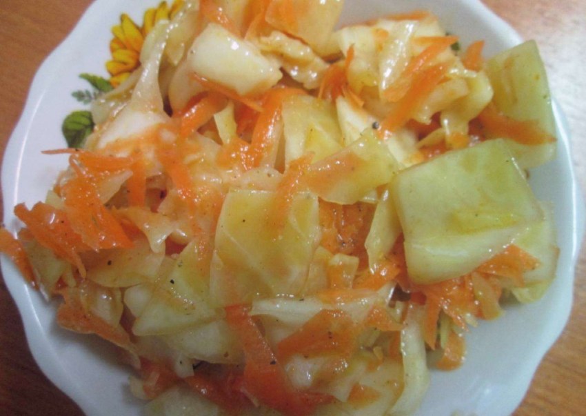 Капуста по манчжурски