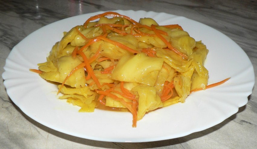 Закуска из капусты маринованная