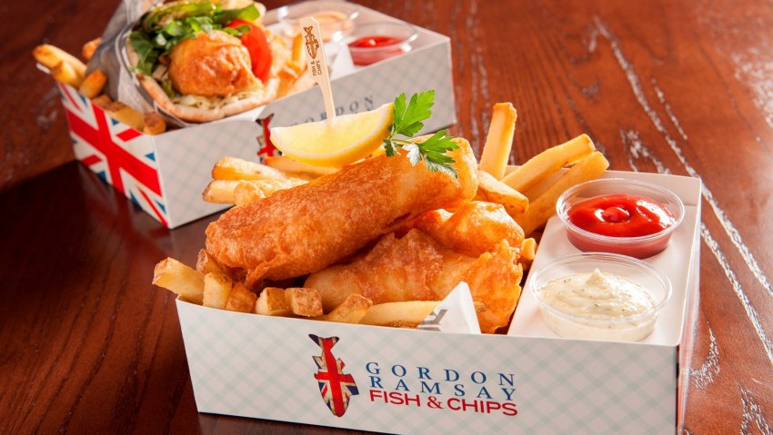 Fish n Chips Шотландия