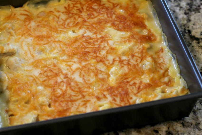 Запеканка из филе курицы