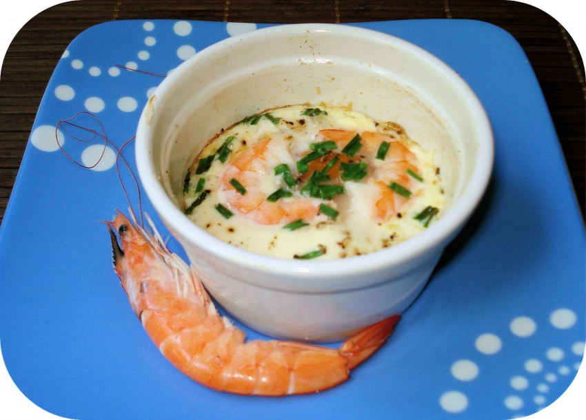 Жульен с морепродуктами