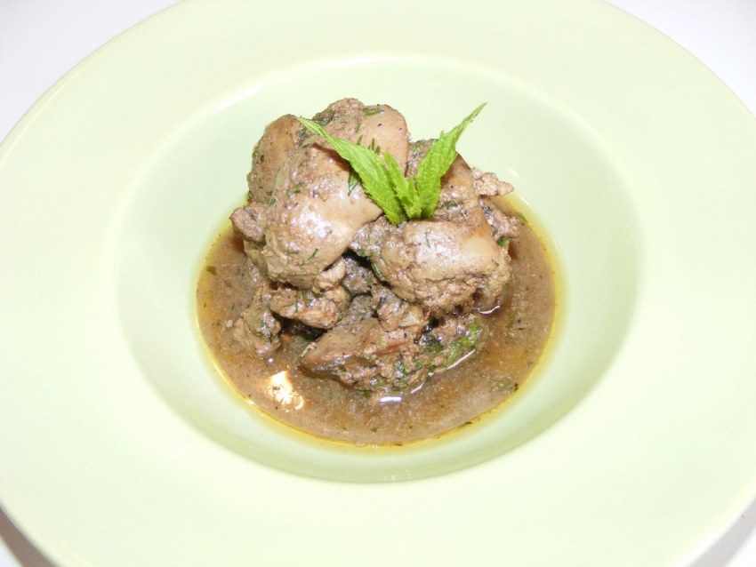Гарнир к печени куриной