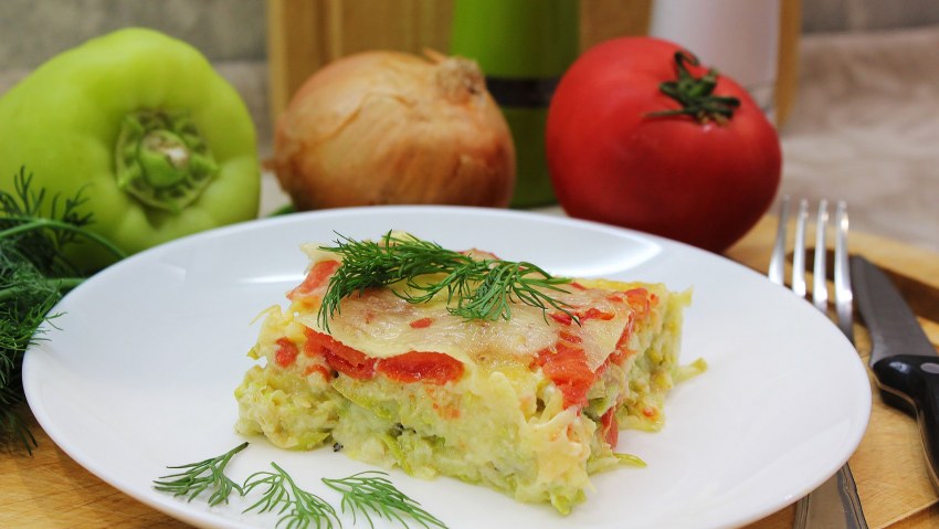 КИШ Лорен с цукини