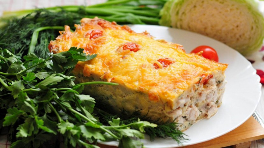 КИШ С капустой брокколи