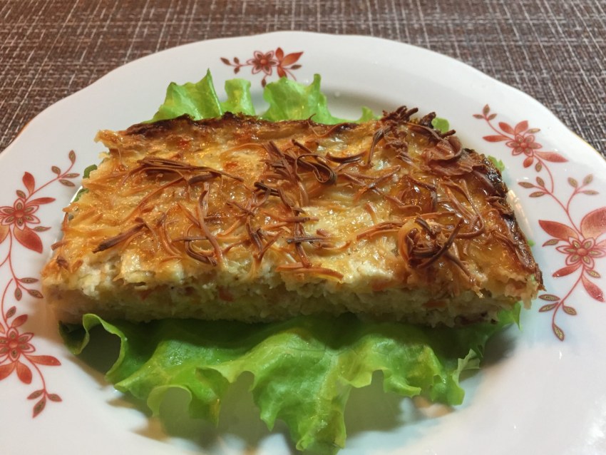 Запеканка с курицей и овощами