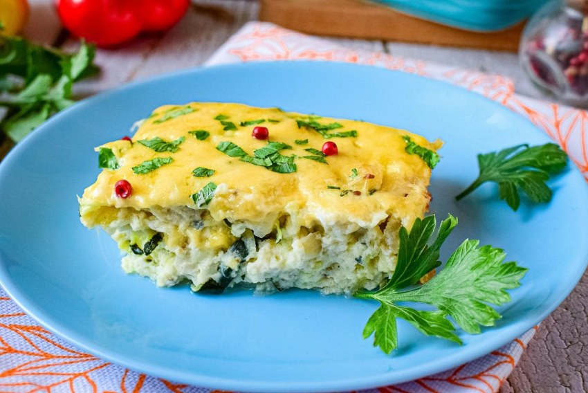 Сырная лазанья