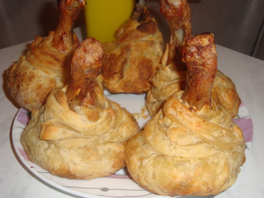 Куриные ножки в мешочке