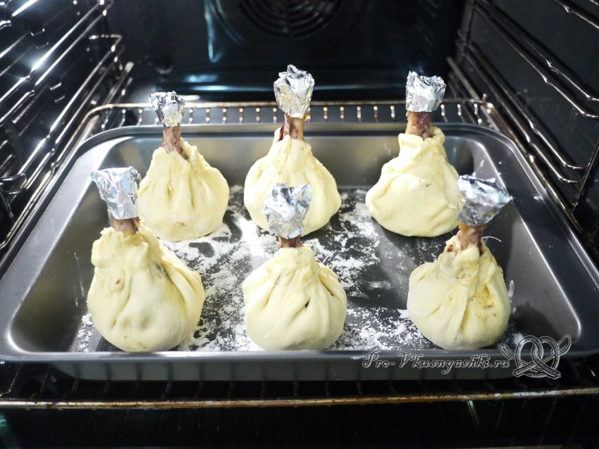 Куриные ножки в мешочке