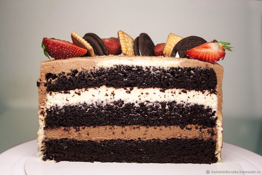 Торт "чёрный лес" (Black Forest Cake)