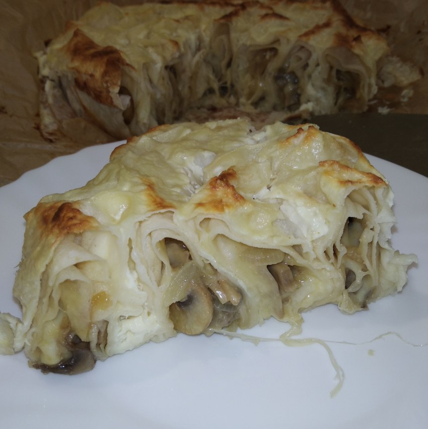 Мясной порог из лаваша