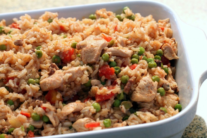 Плов с курицей