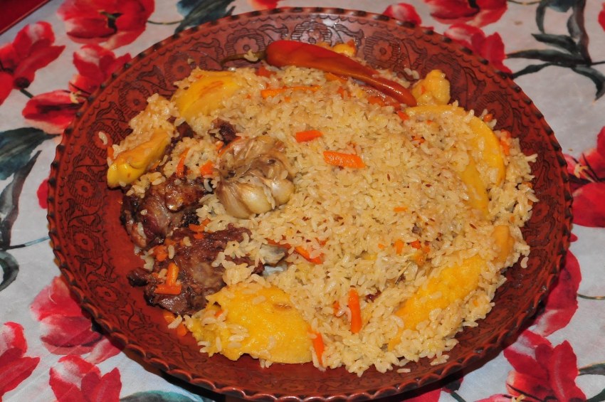 Плов с курицей