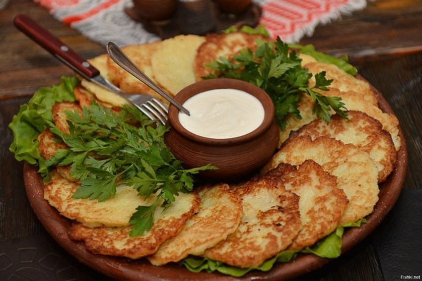 Мочанка белорусская с драниками