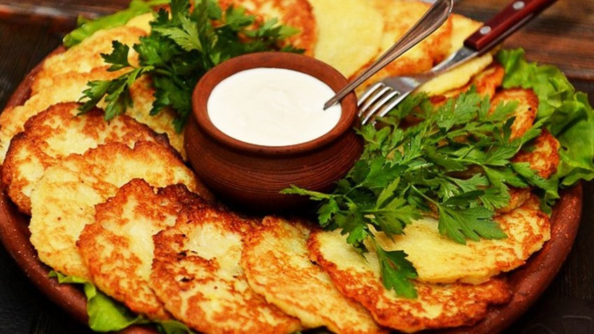 Белорусская Национальная кухня драники