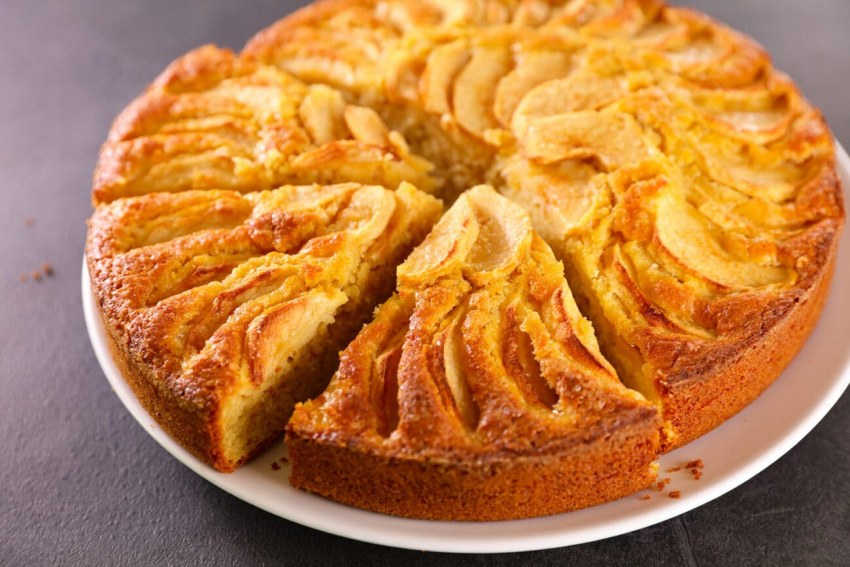Наталья Калинина шарлотка с яблоками