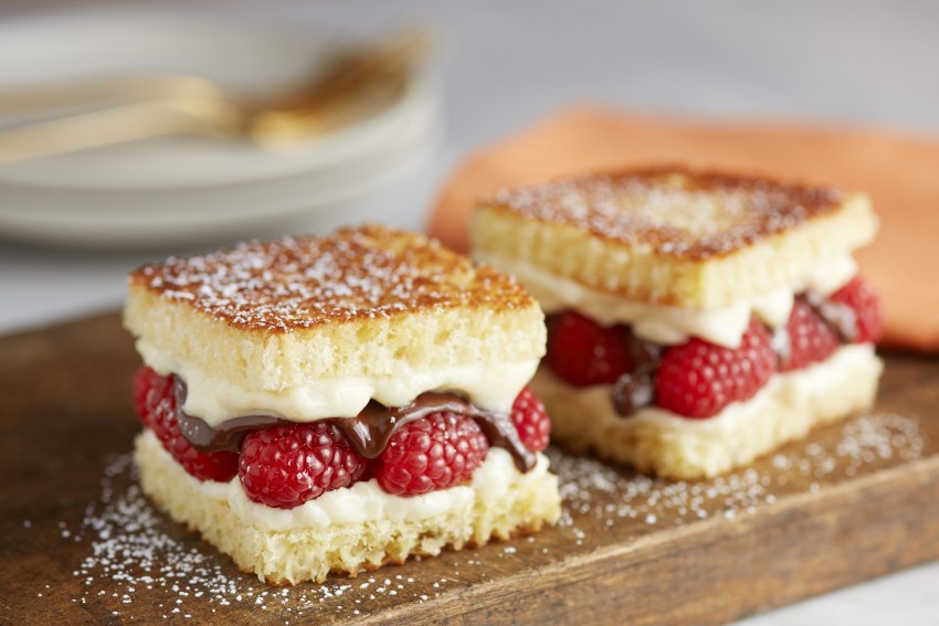 Waffles with Jam