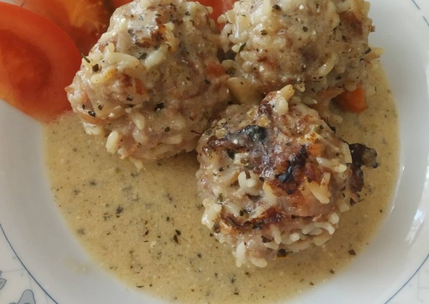 Ежики с рисом